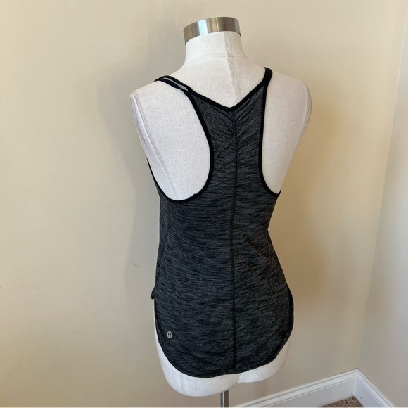 Lululemon What The Sport Singlet II Heathered Black 17450 - Picture 12 of 14
